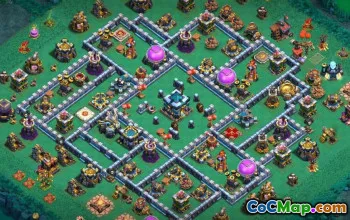 Clash of Clans Town Hall 13 Base Layouts & Maps #14762
