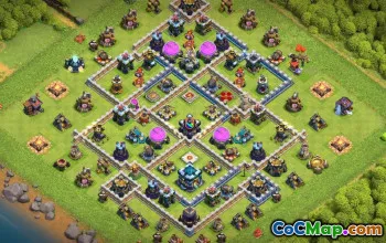 Clash of Clans Town Hall 13 Base Layouts & Maps #17405