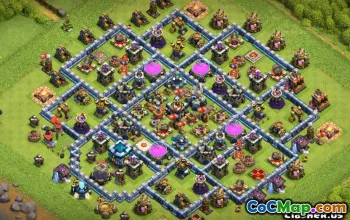 Clash of Clans Town Hall 13 Base Layouts & Maps #9367
