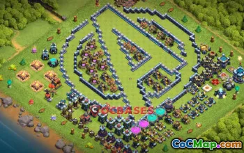 Clash of Clans: Town Hall 13 Progress Base & Copy Link #21146