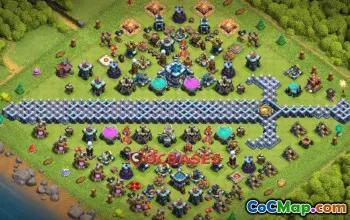 Clash of Clans Town Hall 13 Progress Base Copy Link #21660