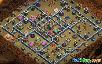 Clash of Clans Town Hall 14 ბაზის განლაგება და რუქები #13041
