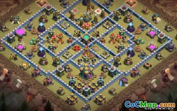 Clash of Clans Town Hall 14 Base Layouts & Maps #13337