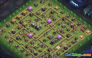 Clash of Clans Town Hall 14 Base Layouts & Maps #17345