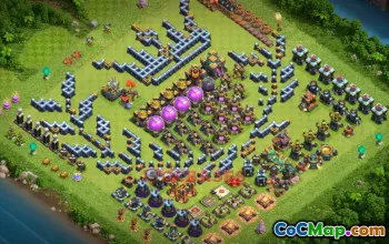 Clash of Clans: Town Hall 14 Fun Progress Base Guide #21387