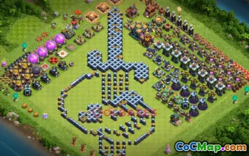 Clash of Clans Town Hall 14 Progress Base Guide & Tips #20372