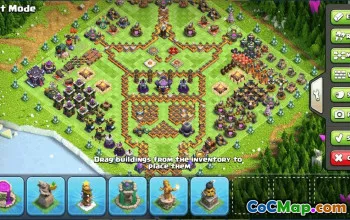 Clash of Clans Town Hall 15 Base Copy & Map Links | Funny & Hybrid Layouts #30729