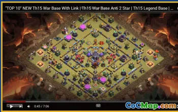 Clash of Clans Town Hall 15 Base Layouts & Maps #30429