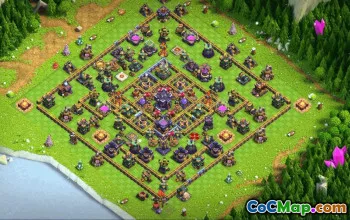 Clash of Clans Town Hall 15 Base Layouts & Maps | CoC Copy Links #31580