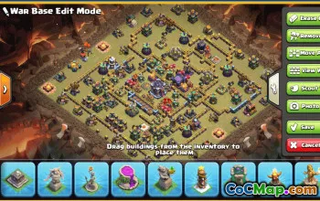 Clash of Clans Town Hall 15 Base Layouts & Maps | Copy & Download #29099