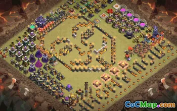 Clash of Clans Town Hall 15 Copy Base & Map Links #33930