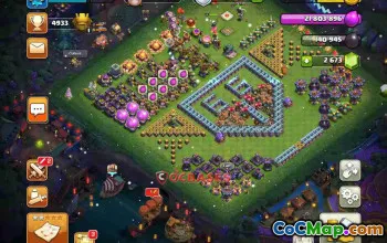 Clash of Clans Town Hall 15 Fun Split Base | 66 Base Tips #23437