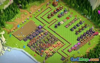 Clash of Clans Town Hall 16 Progress Base & Copy Link #19627