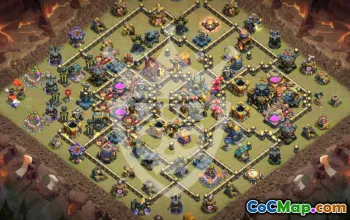 Clash of Clans Town Hall 17 Base Layouts #53935