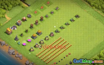Clash of Clans: Town Hall 5 Progress Base & Copy Link #22692