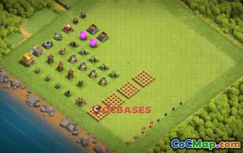 Clash of Clans: Town Hall 5 Progress Base & Upgrade Tips #23243