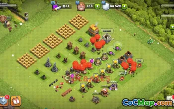 Clash of Clans Town Hall 6 Progress Base Guide & Links #19560