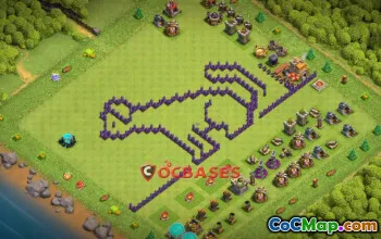 Clash of Clans Town Hall 7 Progress Base & Copy Link #21478