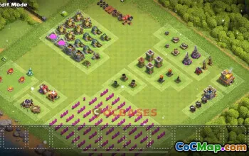 Clash of Clans Town Hall 7 Progress Base Guide & Copy Link #19321