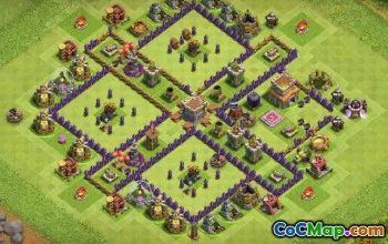 Clash of Clans Town Hall 8 Basislayouts & Maps #13420