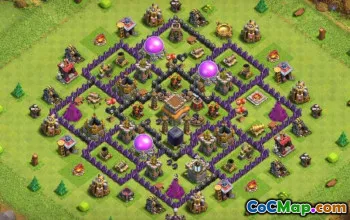 Clash of Clans Town Hall 8 Basislayouts & Maps #15917