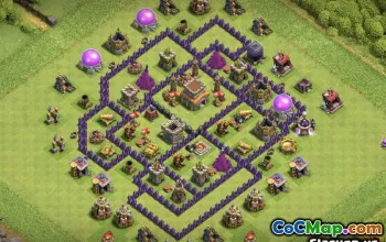 Clash of Clans Town Hall 8 Layouts & Base Maps #13428