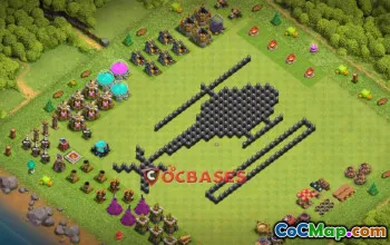 Clash of Clans: Town Hall 8 Progress Base & Copy Link #20470