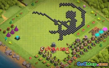 Clash of Clans: Town Hall 8 Progress Base & Copy Link #20753