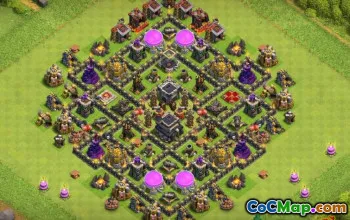 Clash of Clans Town Hall 9: Base Layouts & Maps #13725