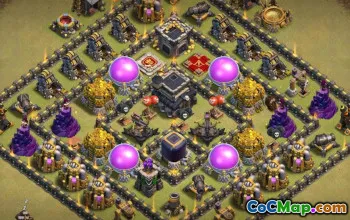 Clash Clash of Lean Hall 9：基本布局和地图＃14980