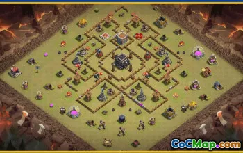 Clash of Clans Town Hall 9 Base Layouts & Maps | CoC CoC #27667