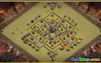 Clash of Clans Town Hall 9 Base Layouts & Maps | CoC Strategies #27664