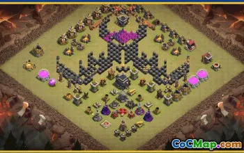 Clash of Clans Town Hall 9 Base Layouts & Maps | Funny & Progress #27633