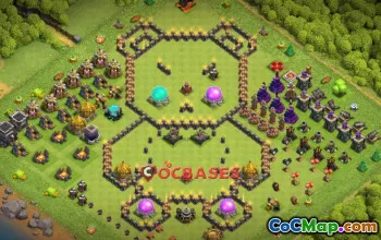 Clash of Clans Town Hall 9 Progress Base – Fun Strategies! #21780