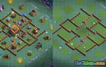 CoC Base Layouts Builder Hall 6 & More | Trophy, Farming & Maps #31640