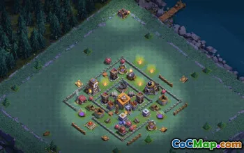 CoC Base Layouts Builder Hall 6 & More | Trophy, Farming & Maps #32673