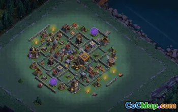 CoC Base Layouts & Builder Hall 9, Builder Base, Trophy & Farming Bases #32285