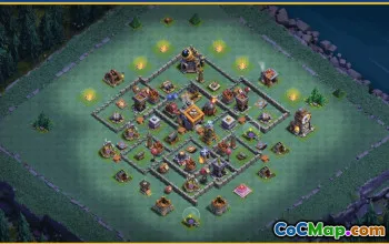 CoC Base Layouts Builder Hall 9 & More | Map & Strategies #28882