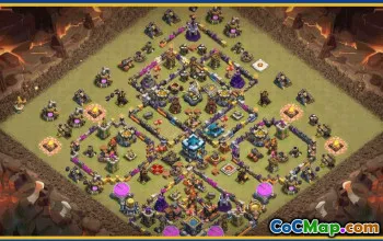 CoC Base Layouts Builder | Town Hall 13, War, Trophy & Map #29684
