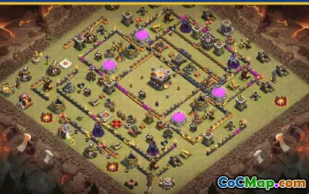 CoC Base Layouts Copy & Link for TH11, Village, War & Trophy Bases #28316
