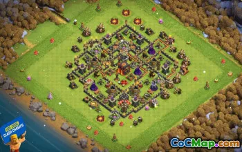 CoC Base Layouts & Copy Link | Town Hall 10, Farming & Trophy Bases #30713
