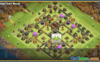 CoC Base Layouts Copy Link | Town Hall 10 & More #30288