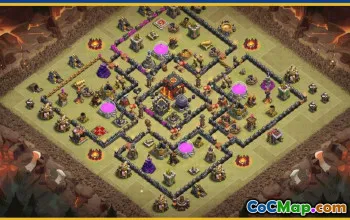 CoC Base Layouts Copy & Link | Town Hall 10, War, Farming & More #29493