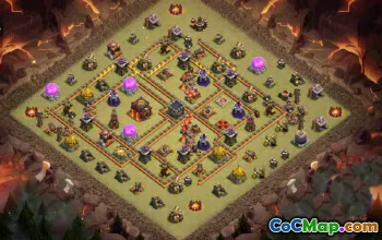 COC Base Layouts & Copy Link – Town Hall 10, War, Trophy Maps #27262