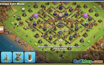 CoC Base Layouts Copy & Link | Town Hall 11, War & Trophy Bases #30323