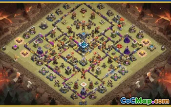 COC Base Layouts & Copy Link | Town Hall 13, War, Trophy & More #29323