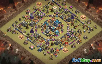CoC Base Layouts & Copy Link | Town Hall 13, War, Trophy & More #33684