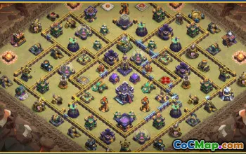 COC Base Layouts Copy & Link | Town Hall 15, War, Farming & More #29265