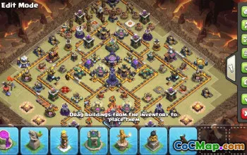 CoC Base Layouts & Copy Link | Town Hall 15, War, Trophy, Home #31769