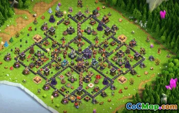 CoC Base Layouts & Copy Link | Town Hall 15, War, Trophy & Home Village #32932
